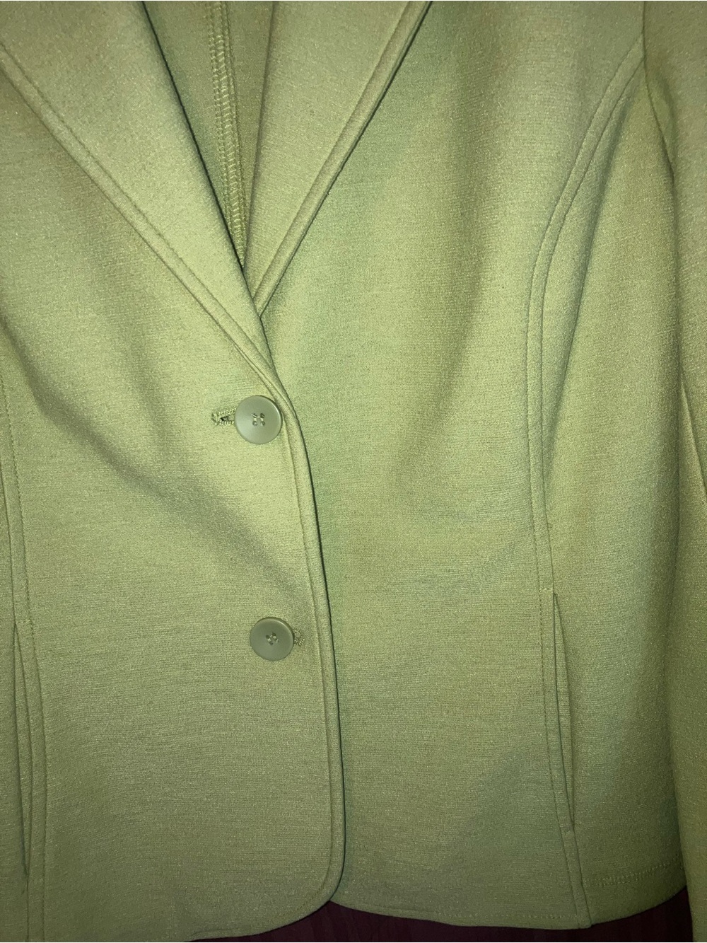 Talbots, Green Jacket/Blazer, Size Petite Small - Picture 2 of 5